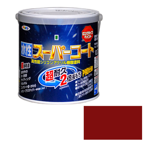  multi-purpose aqueous super coat Asahi pen paints * oil aqueous paints 1 0.7L red rust 