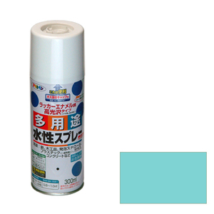 水性多用途スプレー アサヒペン 塗料・オイル スプレー塗料 300ml ミントグリーン