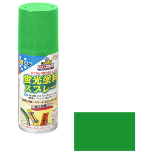 蛍光塗料スプレー アサヒペン 塗料 スプレー塗料 100ml グリーン