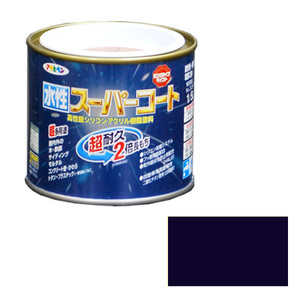 多用途 水性スーパーコート アサヒペン 塗料・オイル 水性塗料1 1/5Lアトランティクブル