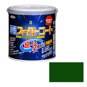 多用途 水性スーパーコート アサヒペン 塗料・オイル 水性塗料1 0.7L ミドリ