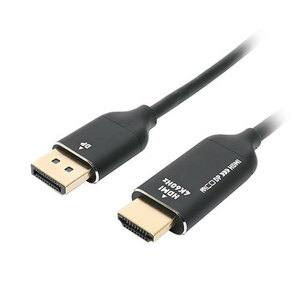 ミヨシ DisplayPort-HDMI変換ケーブル 4K 2m DP-HDC4K20/BK