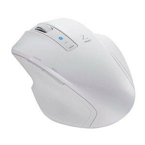 Digiote geo Bluetooth 5 button BlueLED mouse white MUS-BKF131W