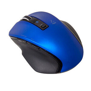 Digio デジオ 小型Bluetooth 5ボタンBlueLEDマウス ブルー MUS-BKF121BL
