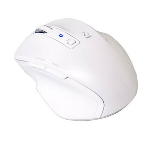 Digio デジオ 小型Bluetooth 5ボタンBlueLEDマウス ホワイト MUS-BKF121W