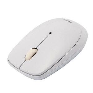 Digiote geo standard model wireless 3 button BlueLED mouse white MUS-RKT209WW