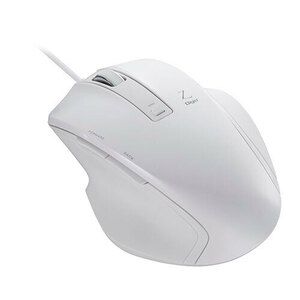 Digiote geo wire 5 button BlueLED mouse white MUS-UKF130W