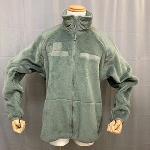 【米軍実物】ECWCS LEVEL3 JACKET,FLEECE,COLD WEATHER US ARMY GENⅢ フリースジャケット　POLARTEC(ポーラテック)サイズL/R〈軍放出品〉