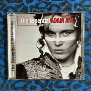 ADAM ANT アルバムTHE ESSENTIAL CDパンク　ニューウェーブ　ロックンロール　ロカビリーサイコビリー