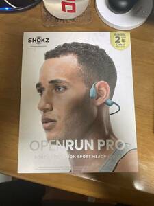 SHOKZ 骨伝導イヤホン OPENRUN PRO BLUE