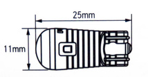 LEDバルブ T10 6500K 60lm 蒼白光 2個入り エコラインLEDシリーズ 12V専用 0.8W ポジション・ルーム球・ナンバー灯など PIAA HS103_画像2