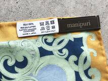 manipuri シルク スカーフ マニプリ レディース 絹_画像6