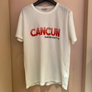 未使用品 journal standard L'ESSAGEジャーナルスタンダード RXMANCE CANCUN TEE ロゴ半袖Tシャツ 白 Sサイズ madeinUSA