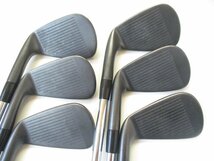 コブラ cobra KING FORGED CB BLACK 5-PW 6本 DG(S200) キング フォージド ブラック_画像5