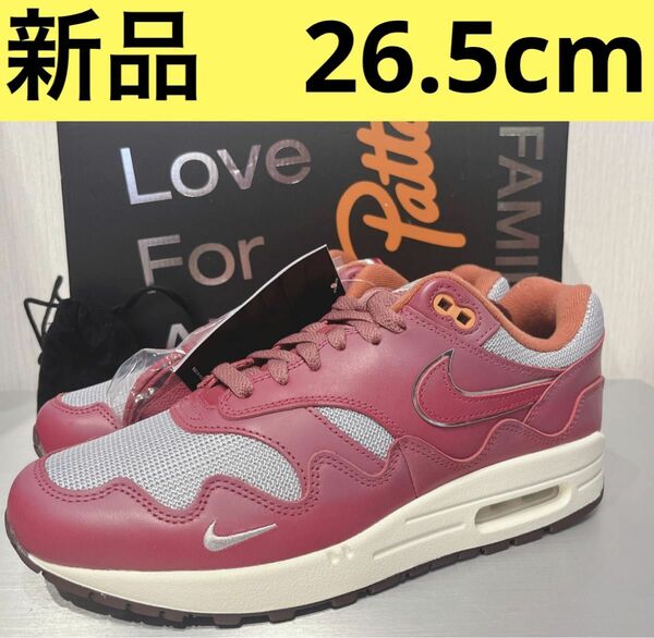 【新品】Patta × Nike Air Max 1 パタ　ナイト　26.5cm