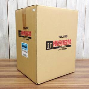 【AH-05282】新品未開封品 Tajima タジマ ブルーグリーンレーザー墨出し器 ZERO BLUE NAVI ZEROBLN-KJC 本体+受光器+ケースセットの画像1