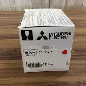 ●【AH-05367】未使用品 MITSUBISHI 三菱電機 ノーヒューズ遮断器 ブレーカ NF50-KC 3P 30A【レターパックプラス可】