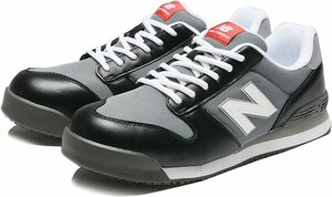 [AH-05454] unused goods NB New balance safety shoes port Land black + gray + white 27.0cm PL-281