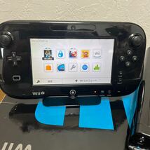 Wii U 任天堂 プレミアムセット WiiU Nintendo 黒 PREMIUM ゼルダ付き　動作確認OK。_画像2