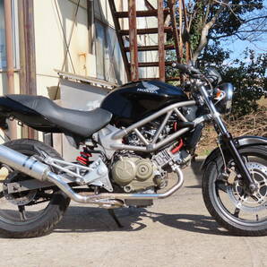 ホンダ VTR250 MC33 キャブモデル モリワキマフラー装備 業者価格にて陸送手配可能の画像2