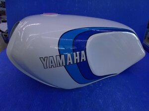 T[474] rare that time thing unused goods Yamaha RZ350 4UO original gasoline tank blue / white RZ250 4L3 fuel tank 