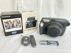 【JN73】(O) FUJIFILM 富士フィルム INSTAX WIDE 210 インスタックス インスタントフィルムカメラ 接写レンズ付き ジャンク扱い 中古現状品