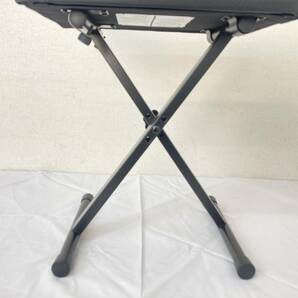 【IE132】(O) 未使用保管品 OnStageStands KT7800 折りたたみ式イス ピアノ キーボード 練習 3-POSTION X-STYLE BENCH 箱付き 折り畳みの画像3