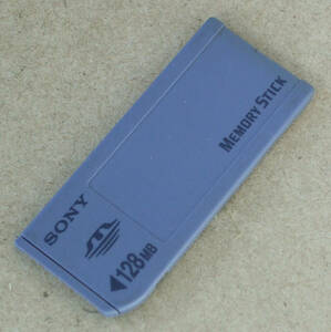 送料無料 SONY ソニー 純正 MEMORY STICK メモリースティック 128MB MSA-128A 日本製 MADE IN JAPAN 即決！