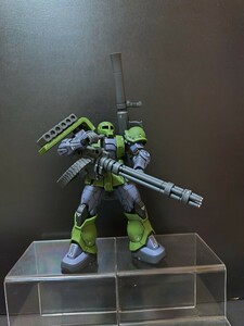 HG 1/144 ザクⅠ THE ORIGIN ガトリング仕様 アクションベース付き 完成品 ザク 