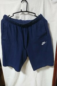 NIKE ハーフパンツ M 紺