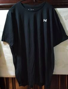 新品　アンダーアーマー　メンズ　Tシャツ　3XL　４XL位　黒