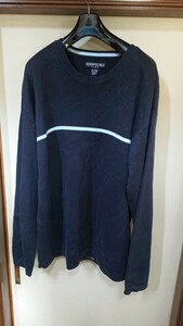 米国/AERO POSTALE/ニットセーター/XL/青