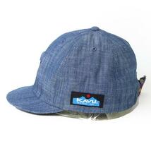 カブー メンズ KAVU ダンガリー ベースボール キャップ CAP 帽子 つば短い ショートバイザー ベージュ_画像3