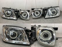 Ｃ３４ステージア後期　ＨＩＤ　Ｖ３６ダブルバイキセノン　最強ＣＯＢ４連イカリング　ヘッドライト　T9519_画像4