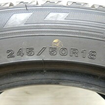 中古タイヤ 245/50r18 スタッドレスタイヤ DUNLOP WINTER MAXX 03 1本 単品 フーガ ブラウディア BMW7シリーズ 中古 18インチ_画像4