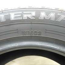 中古タイヤ 195/65r15 スタッドレスタイヤ DUNLOP WINTER MAXX WM02 1本 単品 プリウス ノア ヴォクシー セレナ 中古 15インチ_画像3