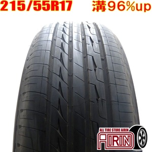 中古タイヤ 215/55r17 サマータイヤ BRIDGESTONE REGNO GR-X2 1本 単品 レクサスHS MIRAI クラウンアスリート オデッセイ 中古 17インチ