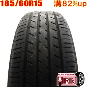 中古タイヤ 185/60r15 タイヤ TOYO NANOENERGY J63 1本 単品 シエンタ ベルタ ヴィッツ グレイス 中古 15インチ