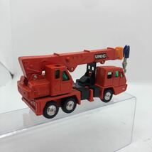 トミカダンディ 1/90 ニッサン ディーゼル トラック クレーン車 オレンジ 1円〜_画像3