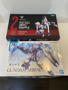 メガミデバイス 1/1 WISM・ソルジャー スナイプ/グラップル ガンダムエアリアル 1/144 GUNDAM プラモデル パーツ ジャンク