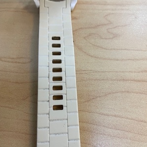 DIESEL ディーゼル DZ-1436 メンズ 腕時計 不動 ジャンク ラバー 白 ホワイトの画像8