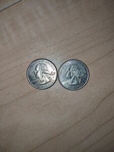 2000年 アメリカ バージニア州25セント硬貨 2枚