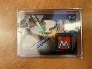 topps Jose Fernandez auto /99 直筆サインカード　ホセ フェルナンデス　マーリンズ