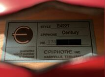 Epiphone エピフォン E422T フルアコ ギター_画像10