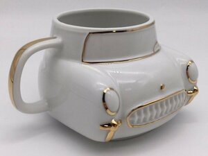 送料無料 シボレー コルベット 1954 オールドカー マグカップ 日本製 超デッドストック 陶器 レトロ クラシック フィフティーズ