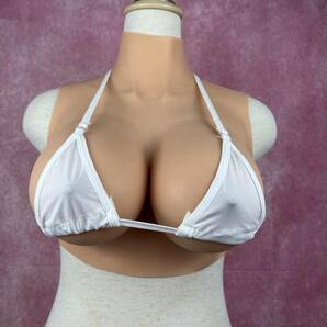 新春セール【新入荷※大人気】新品 Eカップ 中身液状シリコン シリコンバスト 偽乳 女装 コスプレ 変身 人工乳房 変装用 オッパイ 男の娘③の画像2