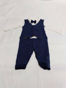 [Fairy Baby] Elf baby baby formal baby ceremony rompers man wedding clothes weaning ceremony Okuizome .. three .90 centimeter 