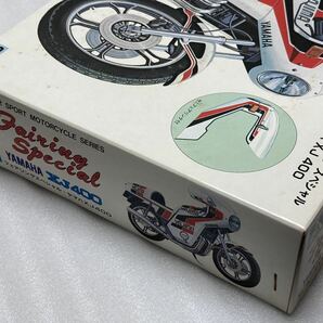 即決 アオシマ 1/12 フェアリングスペシャル ヤマハ XJ400 YAJIMA MOTOR PRODUCT 未組立て デッドストック 当時物 希少 絶版の画像5