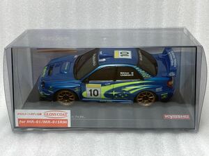 即決 KYOSHO 京商 ミニッツ ボディ スバル インプレッサ WRC 2002 Rally Car グロスコート 未使用品 当時物 希少 絶版