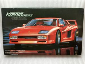  быстрое решение Fujimi 1/24 Ferrari Testarossa "Koenig" специальный соревнование не сборный пластиковая модель редкий распроданный 